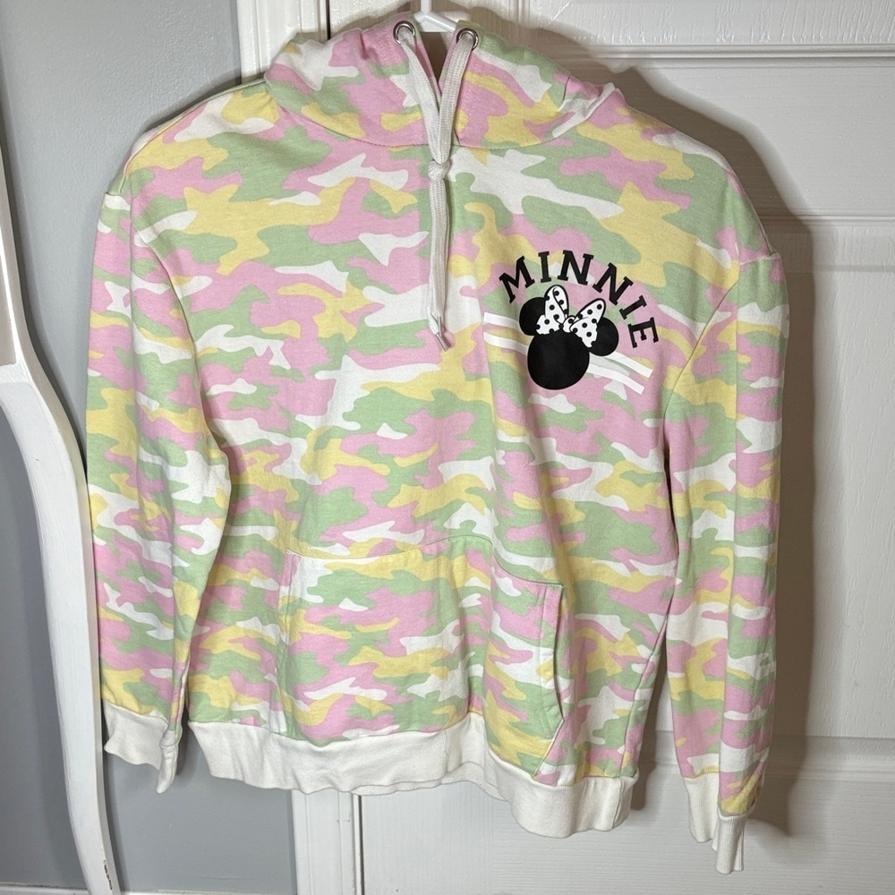 Disney Minnie Mouse Pastel Camo Hoodie